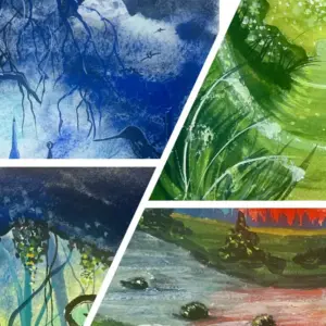 Gouache Workshop – Tema Sagor